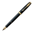 Перьевая ручка Parker "Sonnet", Black, GT S0833860 надежность, гармоничное исполнение и долговечность инфо 13811o.