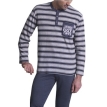 Пижама мужская "Nightwear" Размер: 52 (it), цвет: серый, синий 77867 синий Производитель: Италия Артикул: 77867 инфо 2481r.