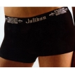 Трусы мужские Jolidon "Boxer" Dark-Blue (темно-синий), размер XXL N80 на отдельном изображении фрагментом ткани инфо 3259r.