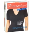 Футболка женская Franzoni "T-shirt Mezza Manica Scollo A V" Bianco (белая), размер L/XL в ракурсе моды Товар сертифицирован инфо 3590r.